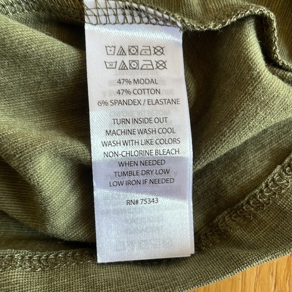 JOIE Scoop Neck Tee, M - Picture 4 of 5